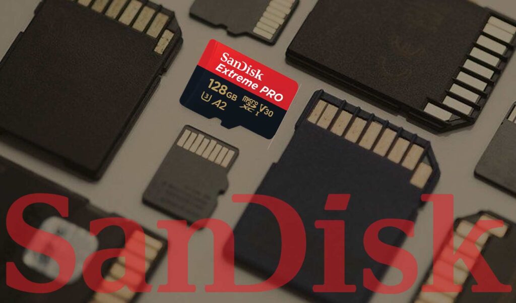 The SanDisk Extreme Pro micro SD card 2023 Geheugen Tablet