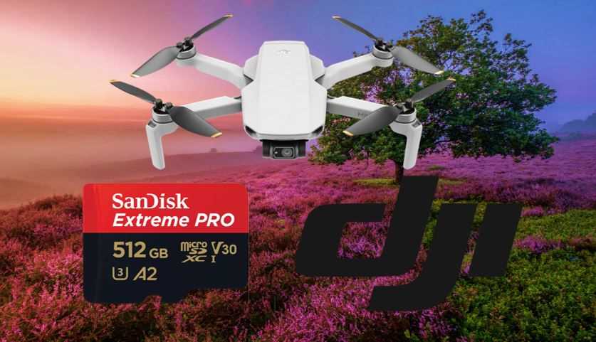 In the Netherlands there are a number of rules while using a drone and a micro SD card.